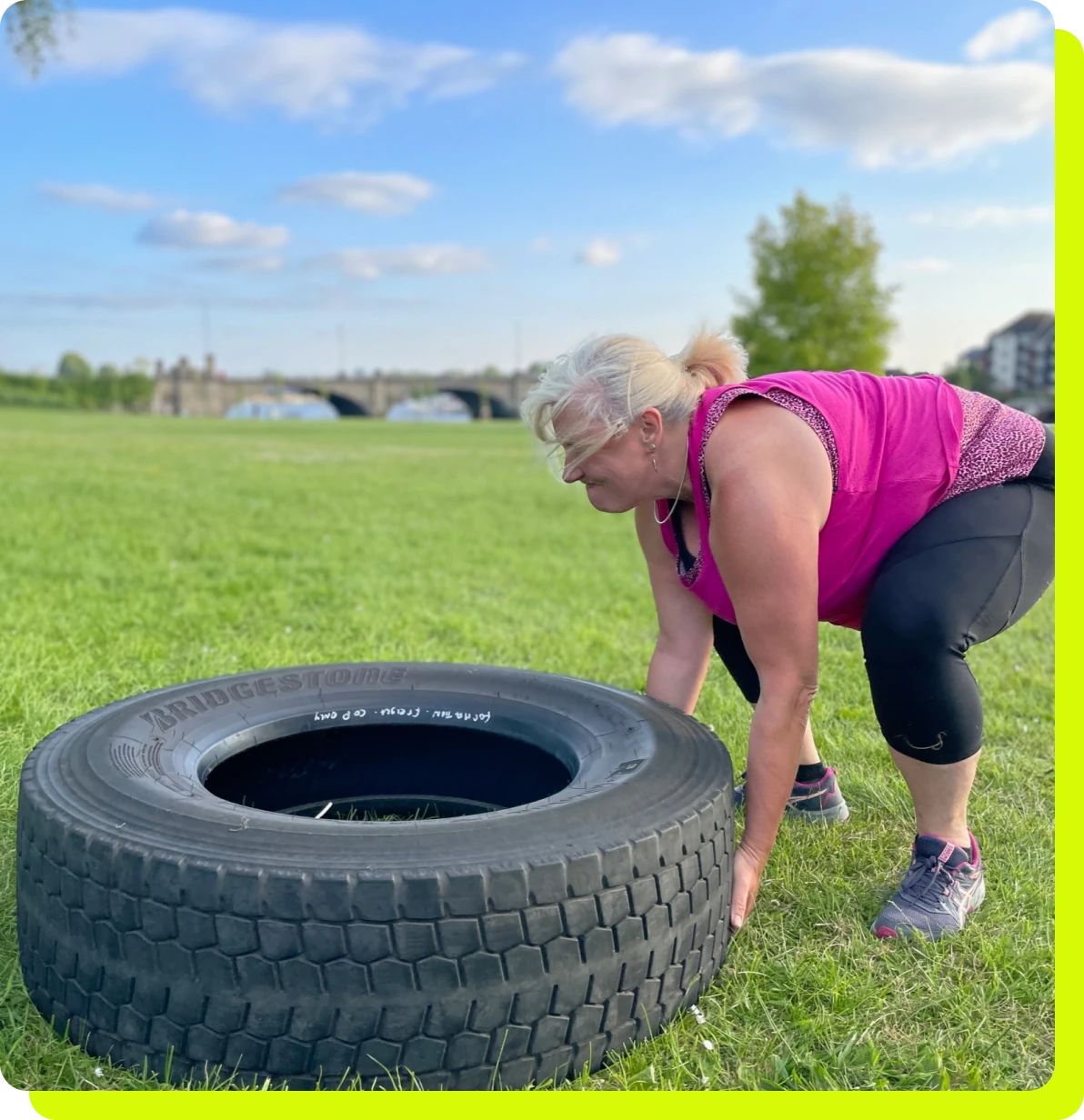 Outdoor bootcamp session